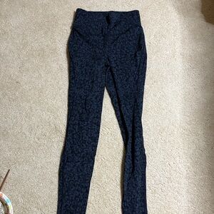 Lululemon Black Patterned Leggings